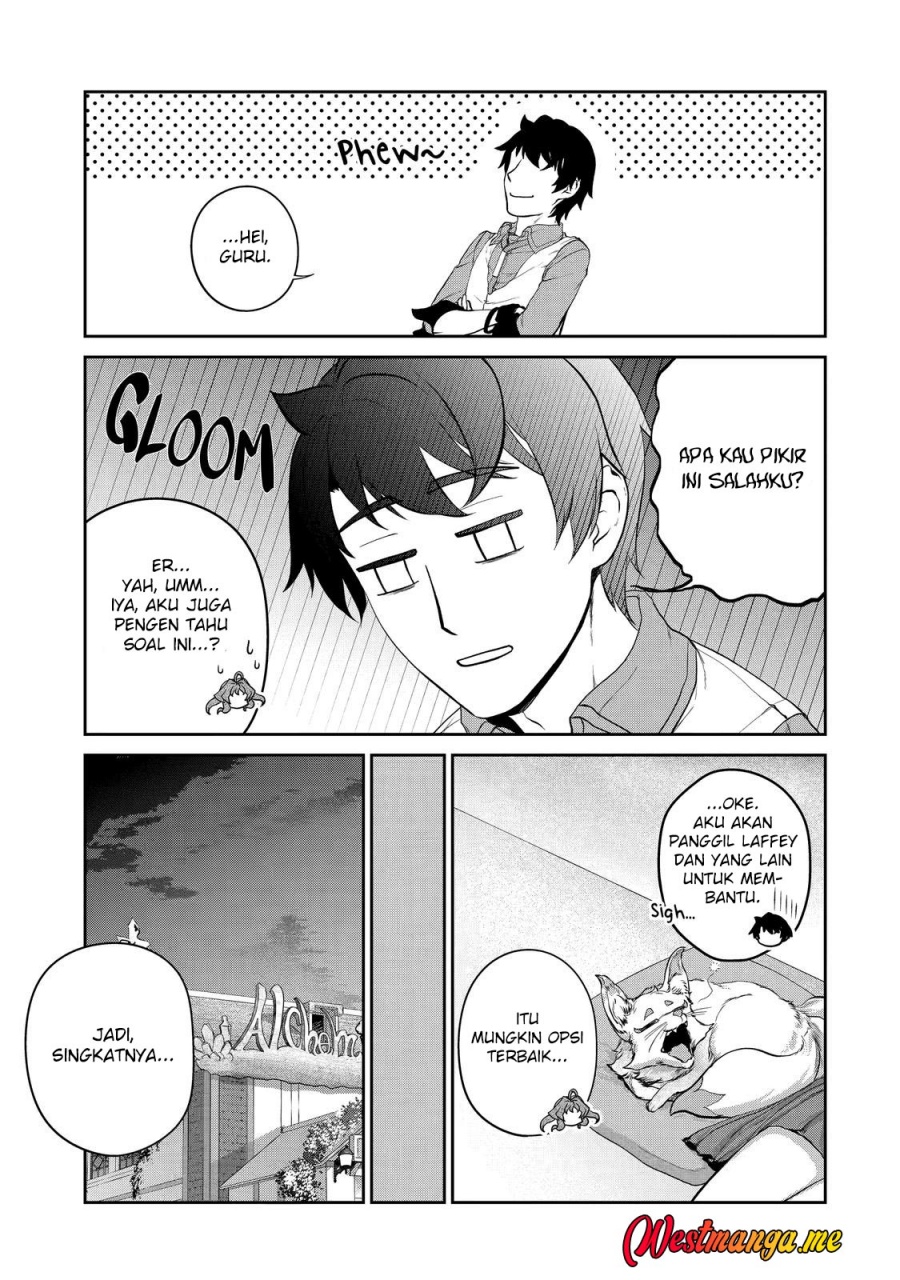 Renkinjutsu-shidesu. Jichou wa Gomibako ni Sutete Chapter 30 Bahasa Indonesia